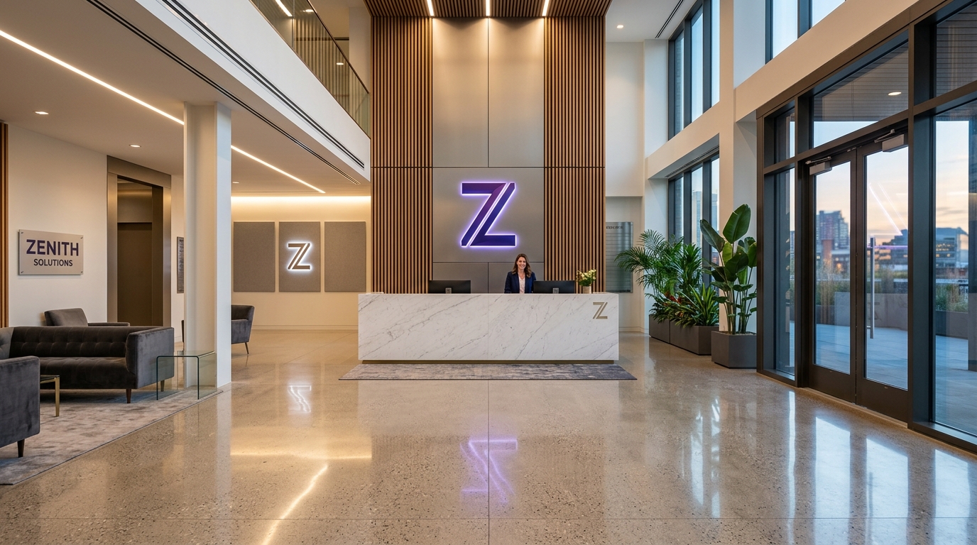 Zehra Infotech Reception & HQ